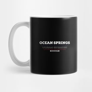 Ocean Springs Mississippi USA Vintage Mug